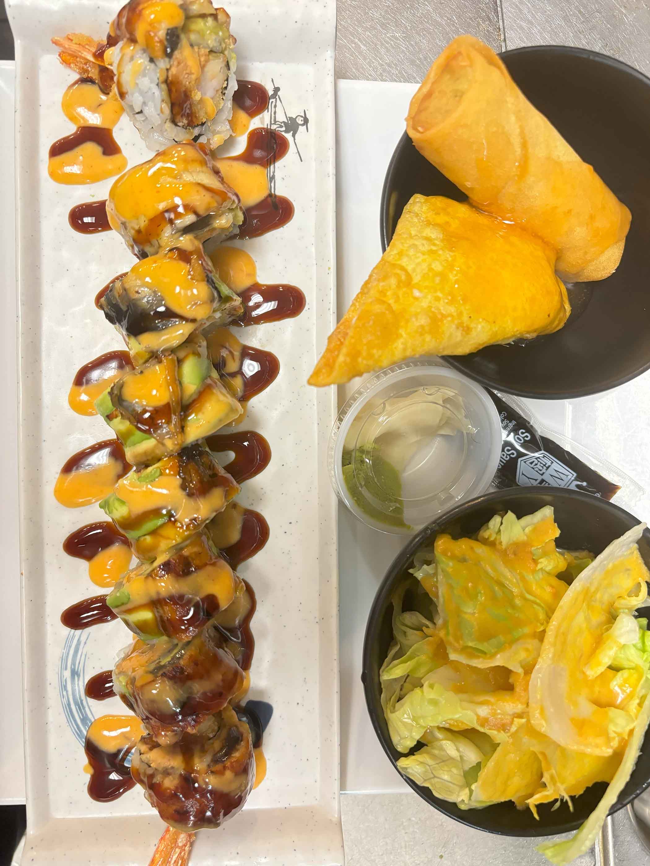 Dancing Dragon Roll Bento Box