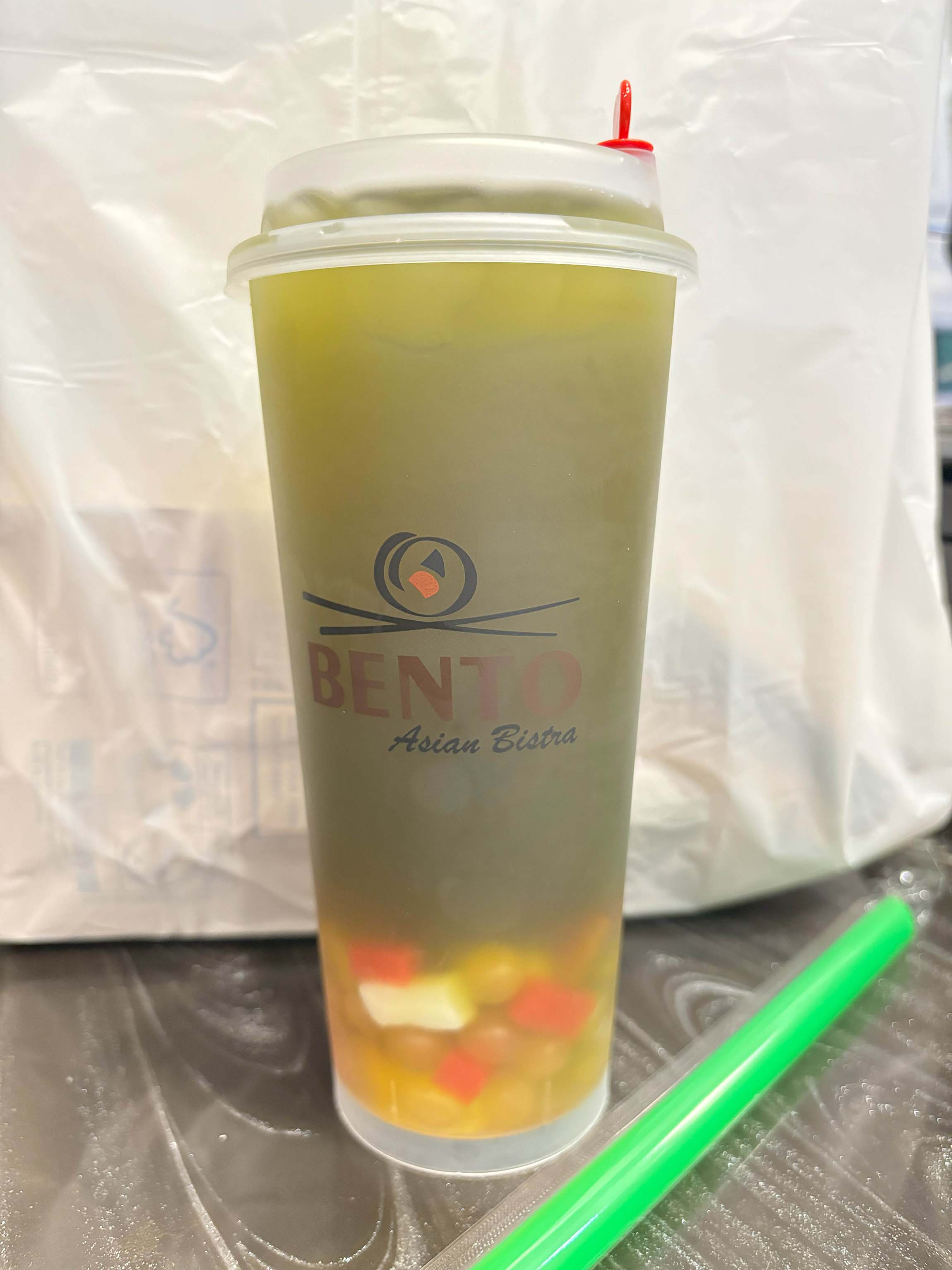 Green Apple Red Iced Tea