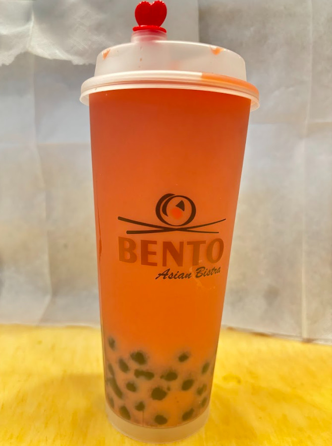Red Bean Bubble Tea