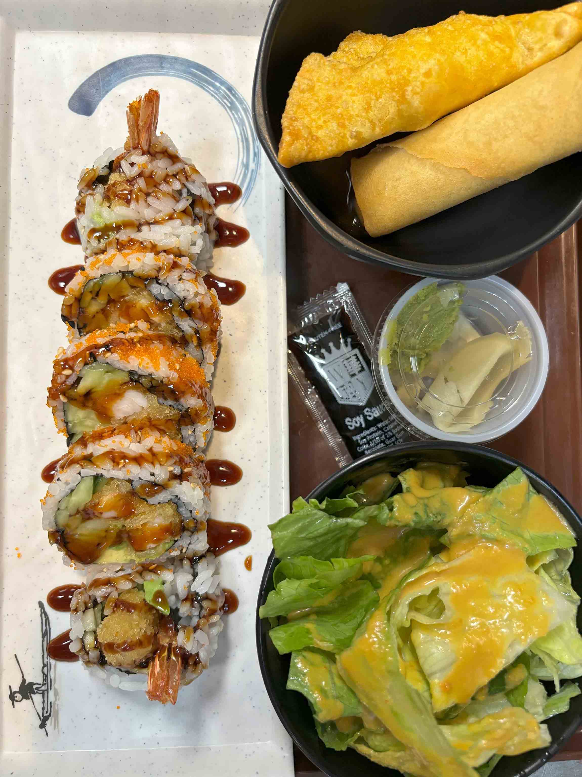 Shrimp Tempura Roll Bento Box