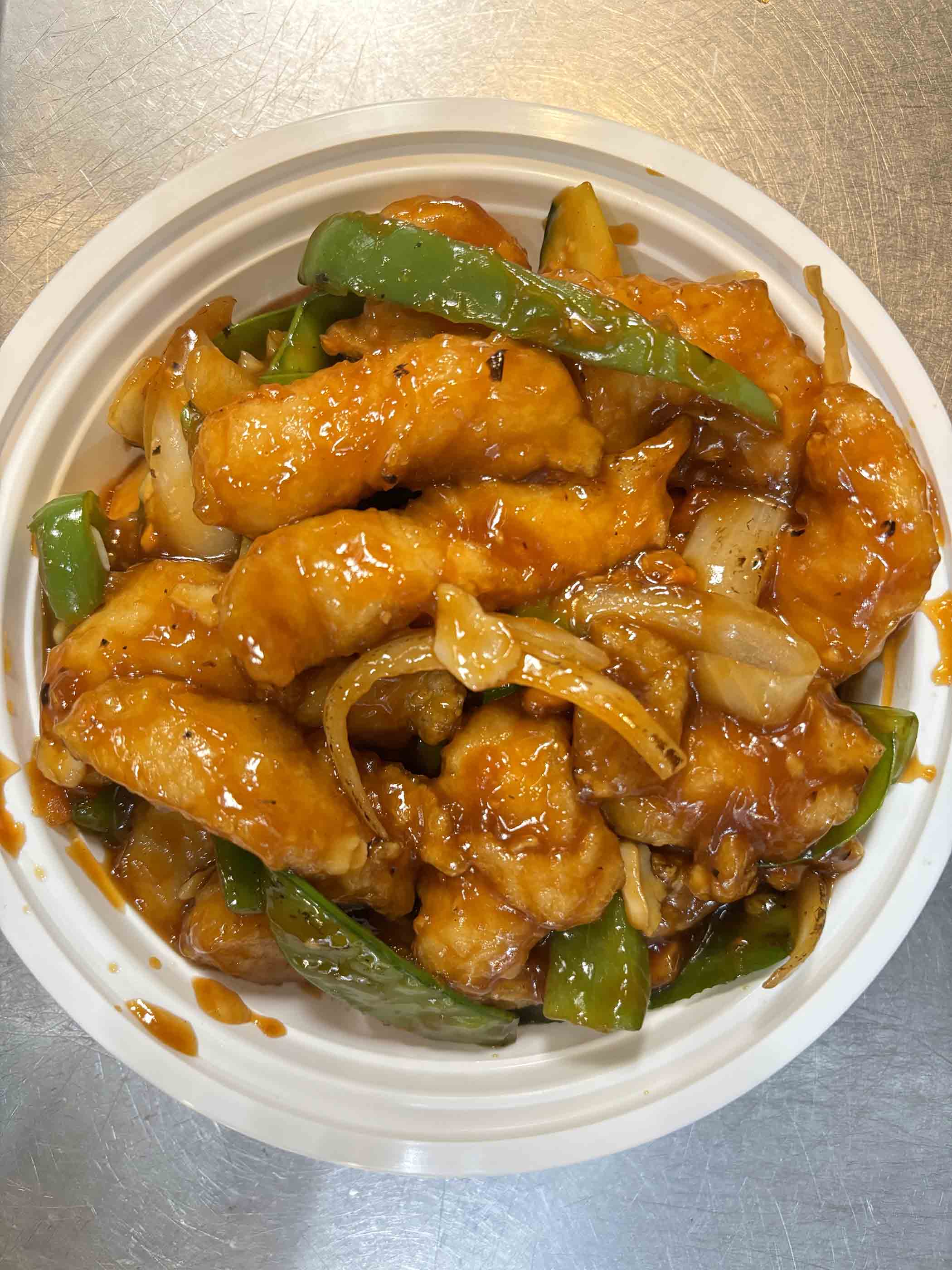 Stir Fried Fish Filet