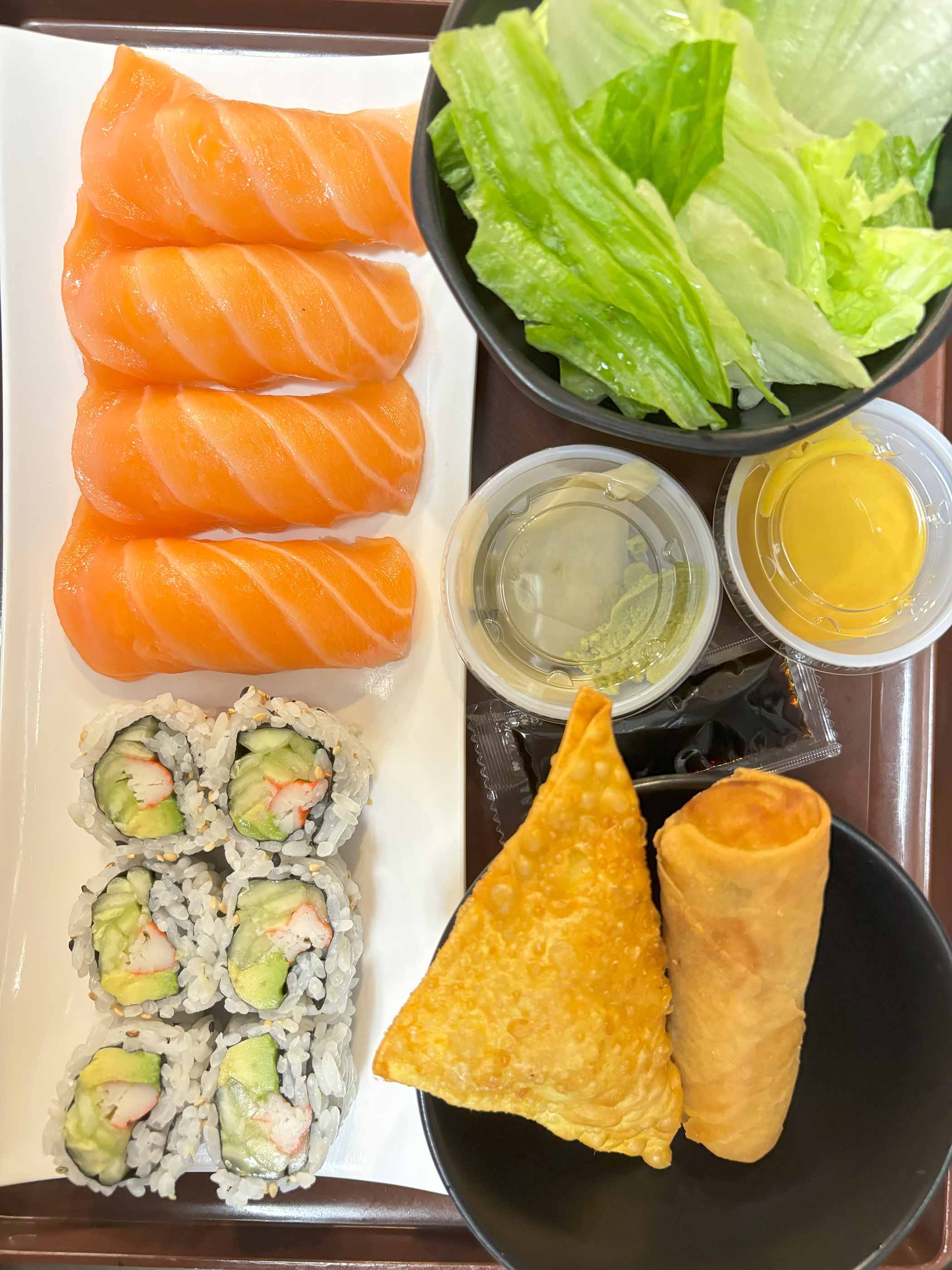 4 Piece Sushi Bento Box