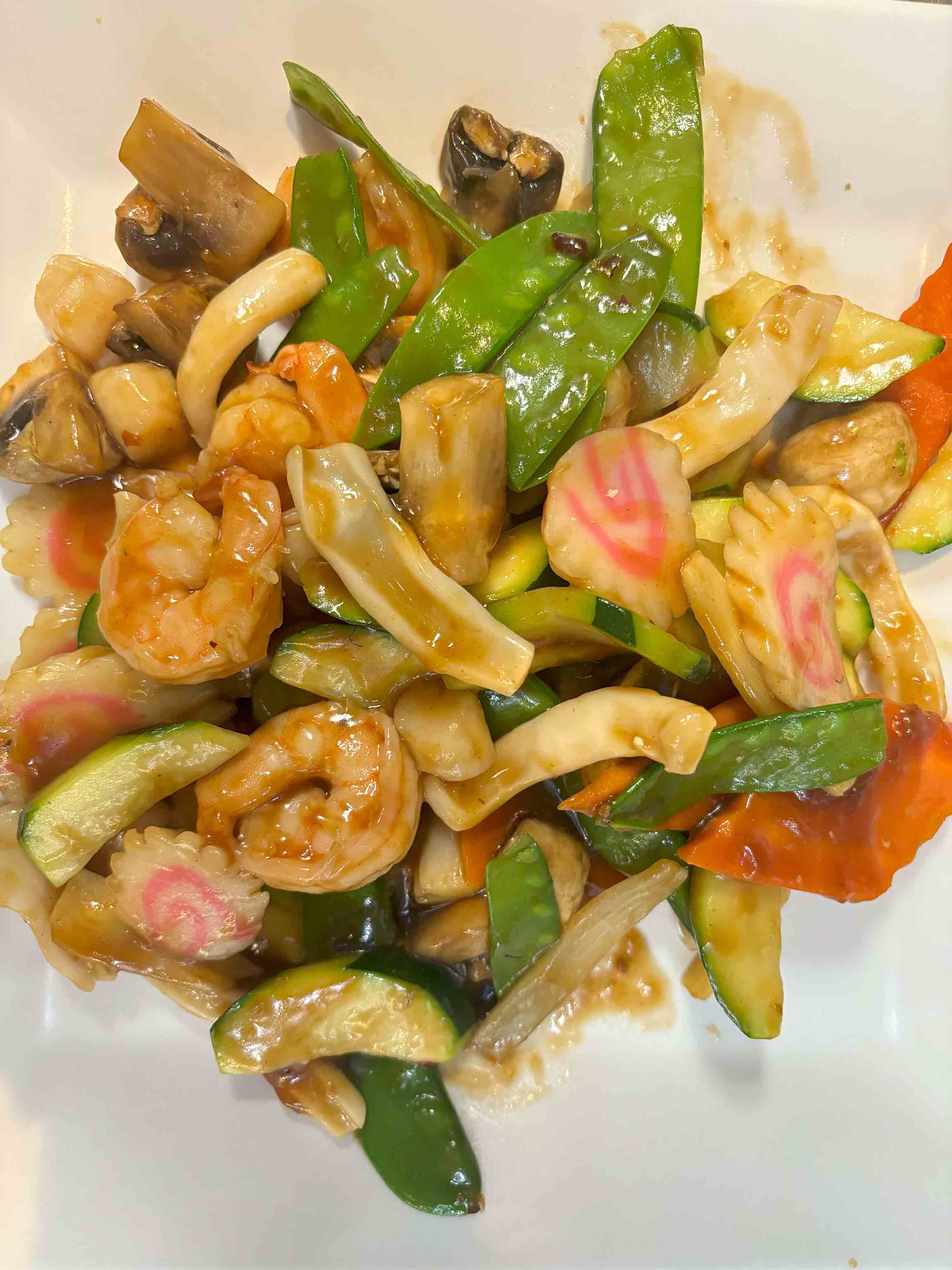 Seafood with XO Sauce