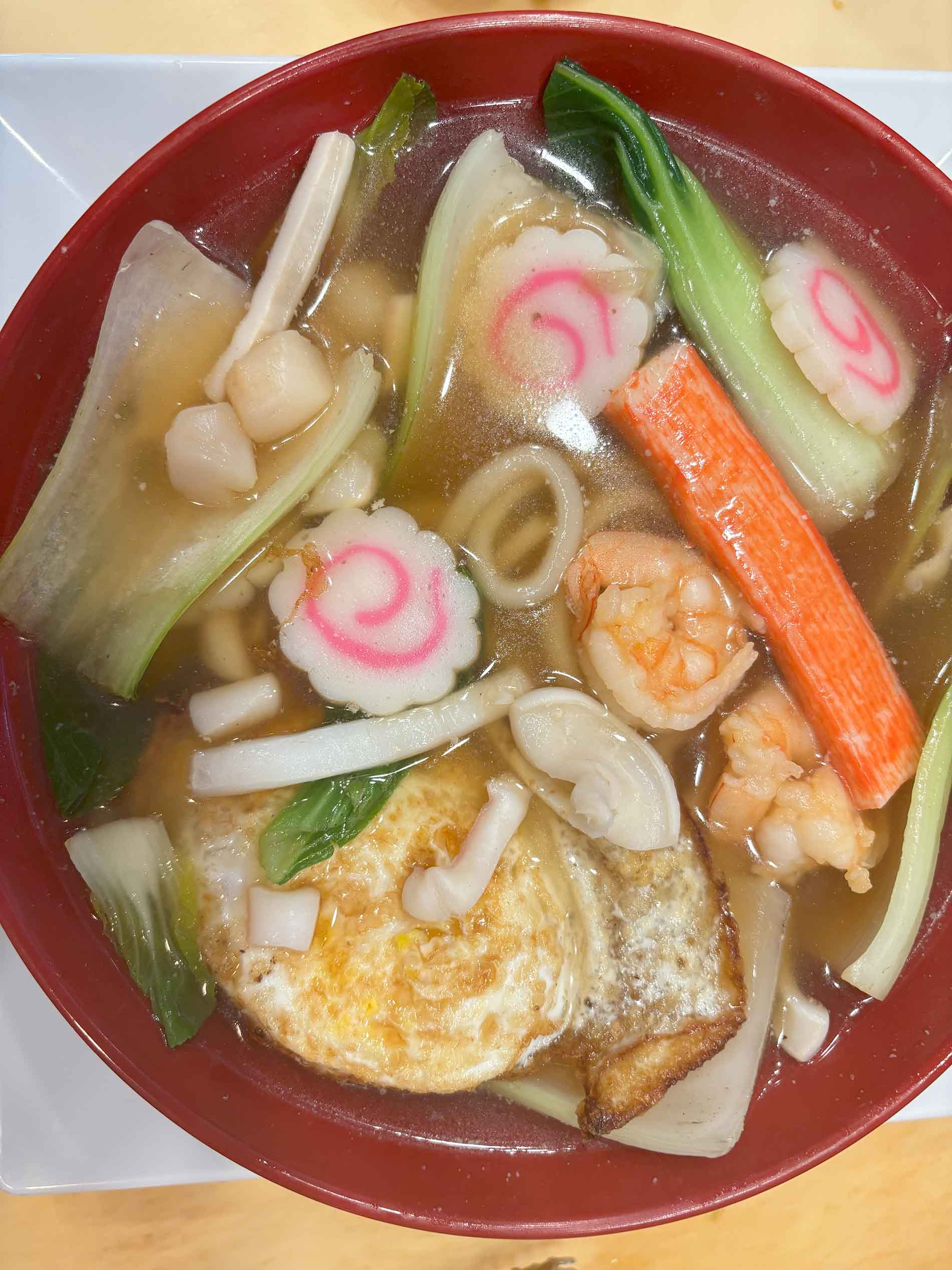 Seafood Udon Soup